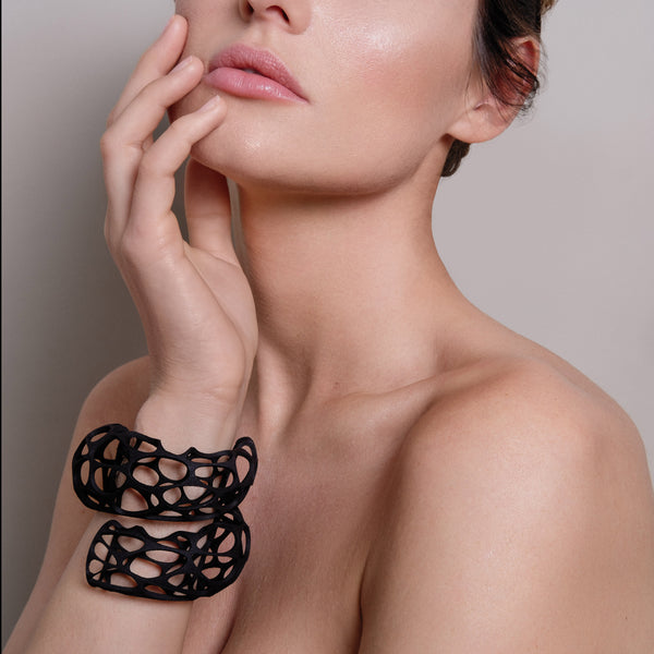 Voronoi Spiral Bangle